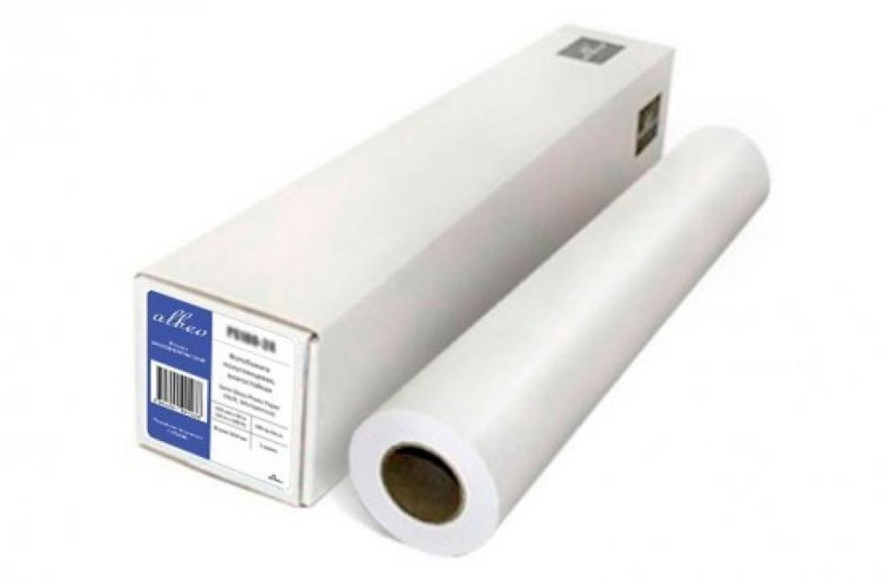 изображение Бумага Albeo InkJet для плоттеров 80г/м2 (420мм), 45 метров, мультипак 2 рулона (Z80-16-2) - изображение 1