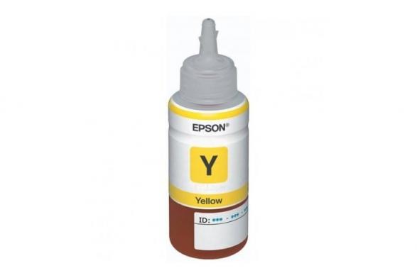 Оригинальные чернила для Epson T673 Yellow (70 мл) фото