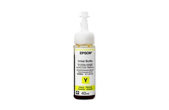 Оригинальные чернила для Epson T664 Yellow (40 мл) фото