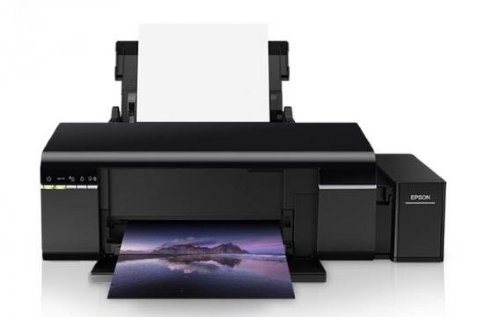 Принтер Epson L805 с оригинальной СНПЧ и чернилами (Уценка) фото - изображение 1