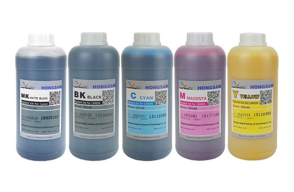 Пигментные чернила DCTec для Canon imagePROGRAF TM-305, 1000мл (комплект) фото