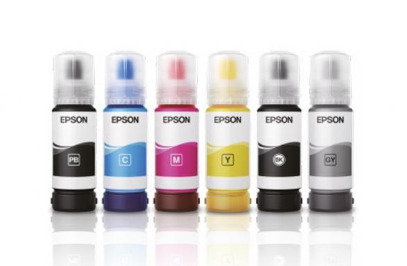 Оригинальные чернила для Epson L8180 (70 мл, 6 цветов) фото