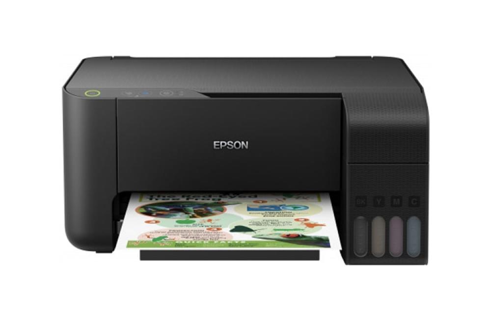 МФУ Epson L3100 с оригинальной СНПЧ и чернилами (Уценка) фото - изображение 1
