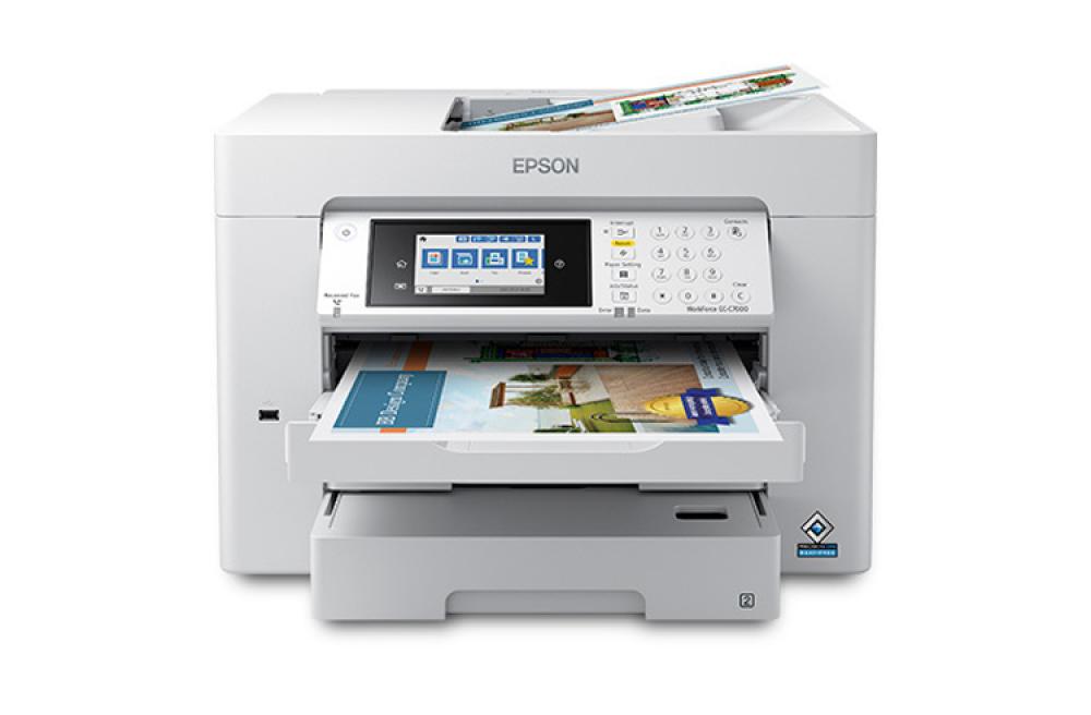 изображение МФУ Epson WorkForce EC-C7000 с СНПЧ и светостойкими чернилами 500мл - изображение 1