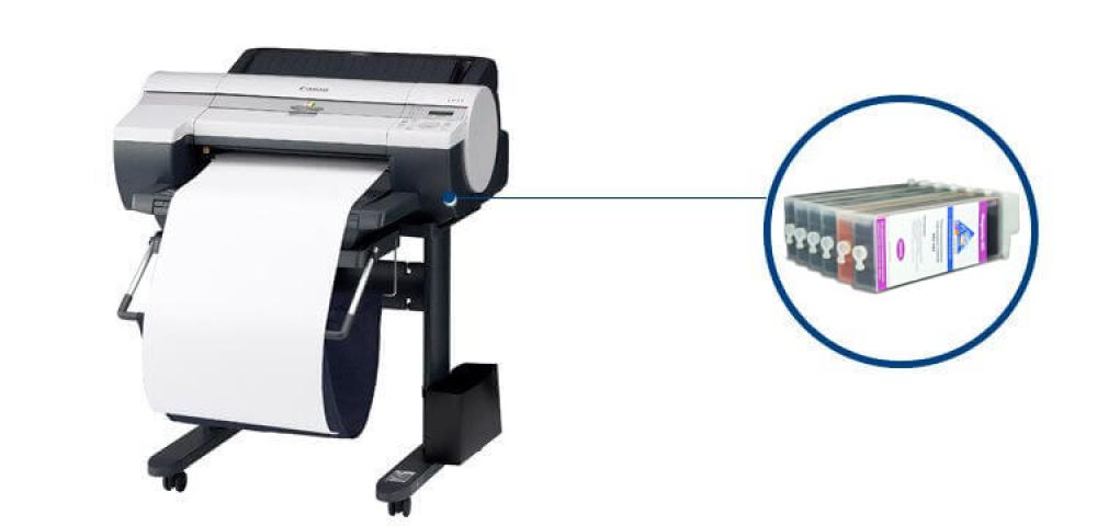 изображение Плоттер Canon imagePROGRAF LP17 с ПЗК - изображение 1