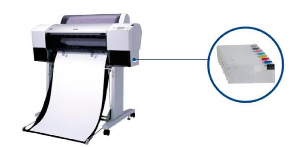 изображение Плоттер Epson Stylus Pro 7880 с ПЗК - изображение 1