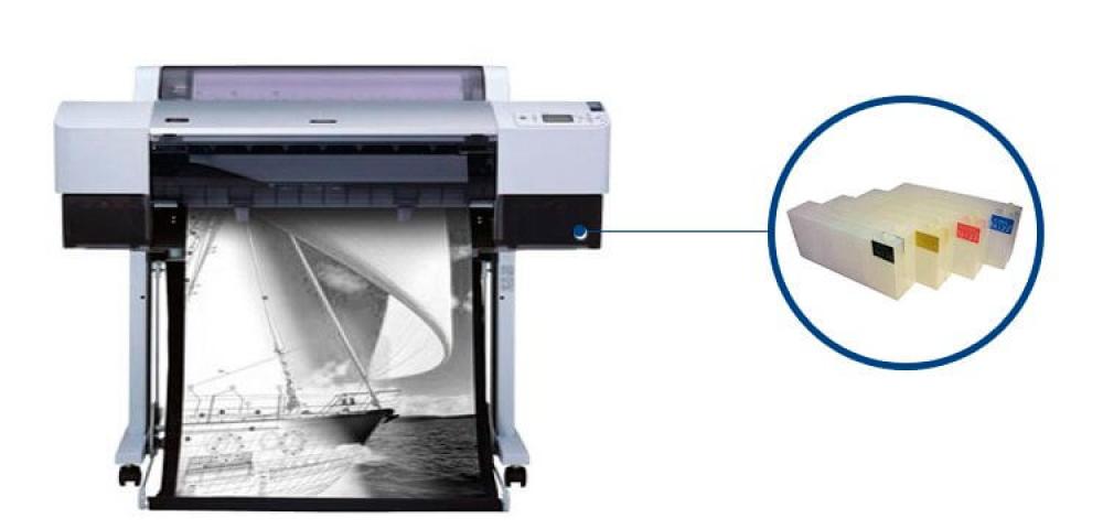 изображение Плоттер Epson Stylus Pro 7450 с ПЗК - изображение 1