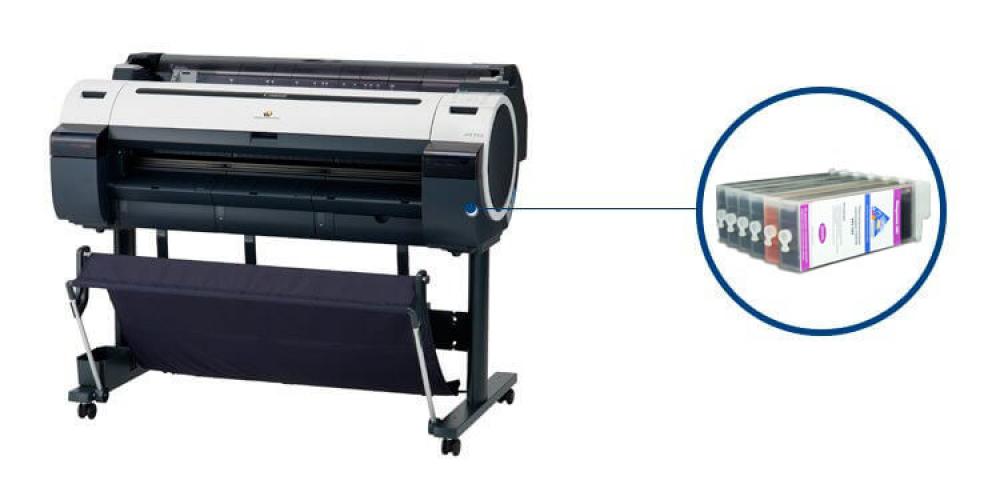 изображение Плоттер Canon imagePROGRAF IPF750 с ПЗК - изображение 1