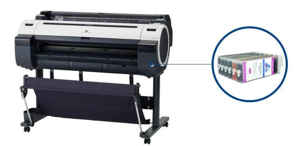 изображение Плоттер Canon imagePROGRAF IPF755 с ПЗК - изображение 1