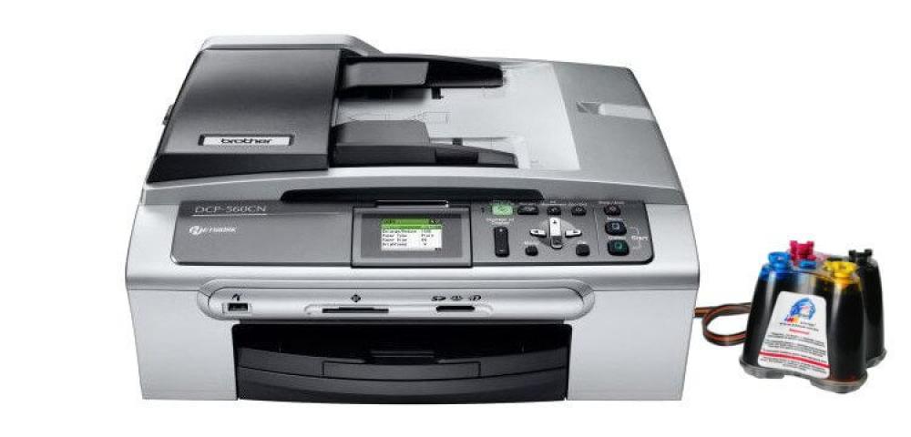 изображение МФУ Brother DCP-357C с СНПЧ - изображение 1