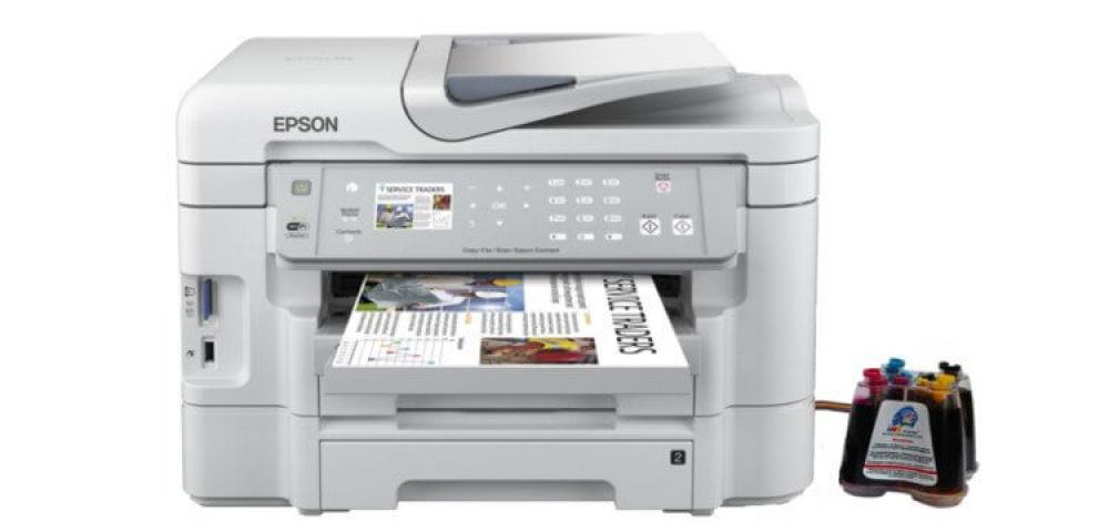 изображение МФУ Epson WorkForce WF-3530DTWF с СНПЧ - изображение 1