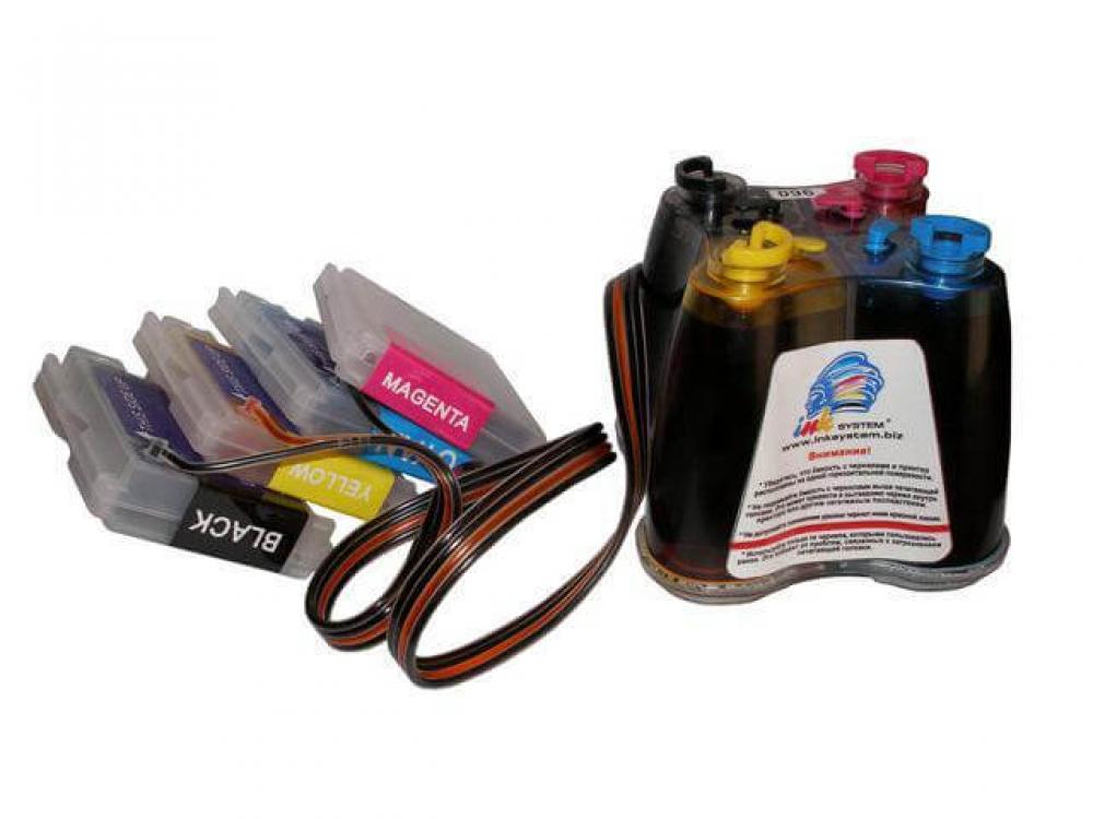 изображение СНПЧ Brother DCP-350CR (картриджи LC970M. LC970C, LC970Y, LC970BK) - изображение 1