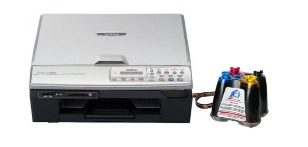 изображение МФУ Brother DCP 110C с СНПЧ - изображение 1