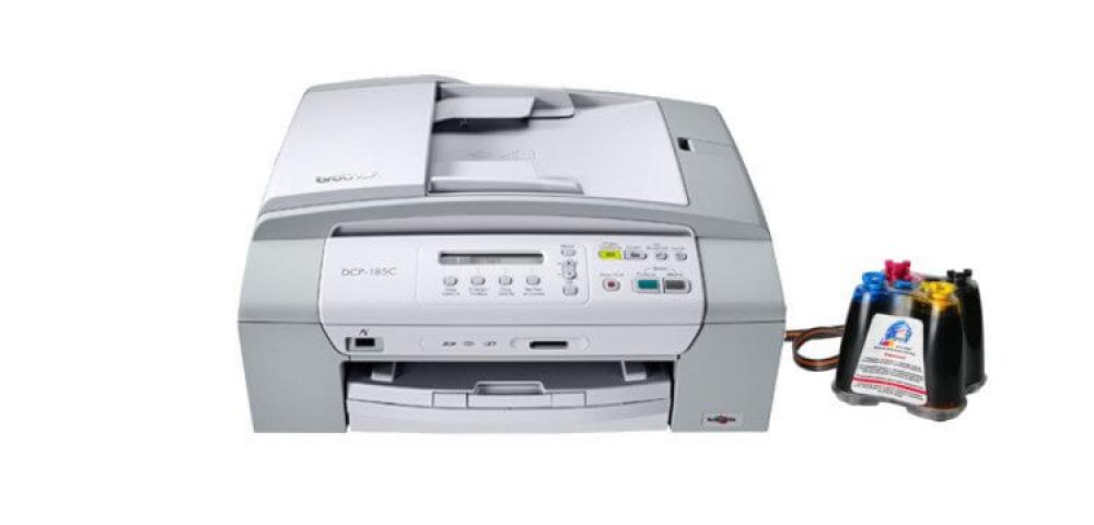 изображение МФУ Brother DCP 185C с СНПЧ - изображение 1