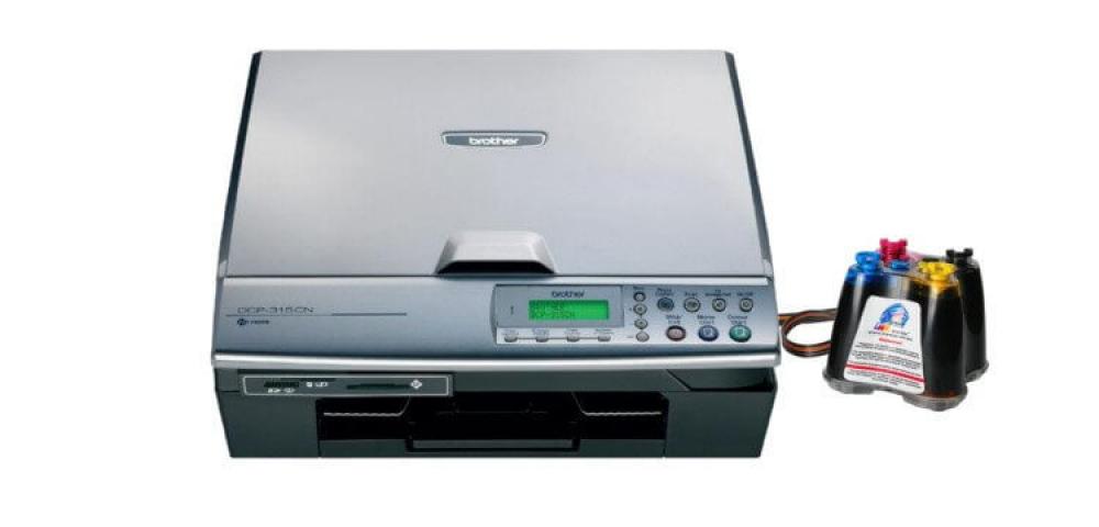 изображение МФУ Brother DCP 315CN с СНПЧ - изображение 1