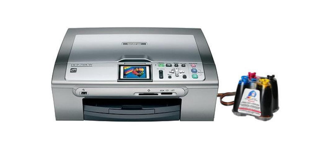 изображение МФУ Brother DCP 750CW с СНПЧ - изображение 1