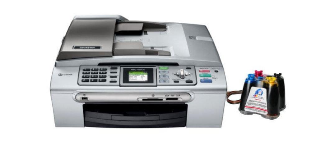изображение МФУ Brother MFC 465CN с СНПЧ - изображение 1