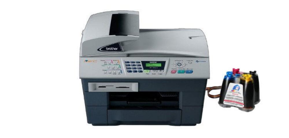 изображение МФУ Brother MFC 5840CN с СНПЧ - изображение 1