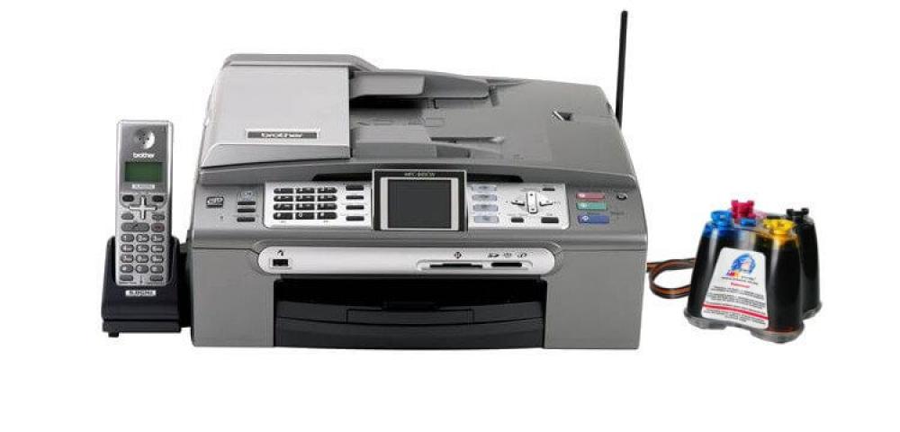 изображение МФУ Brother MFC 845CW с СНПЧ - изображение 1