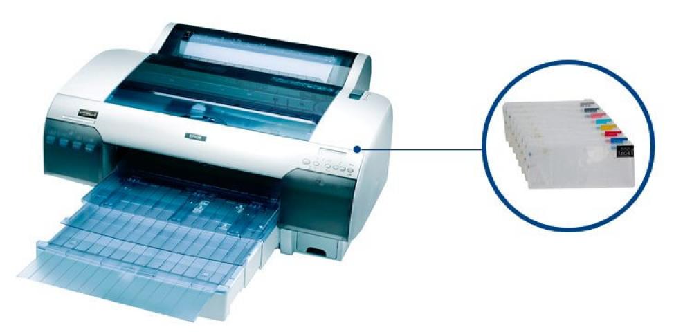 изображение Плоттер Epson Stylus Pro 4400 с ПЗК - изображение 1