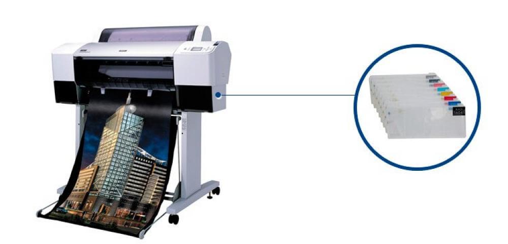 изображение Плоттер Epson Stylus Pro 7800 с ПЗК - изображение 1