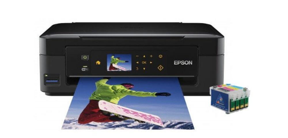 изображение МФУ Epson Expression Home XP-406 с перезаправляемыми картриджами - изображение 1
