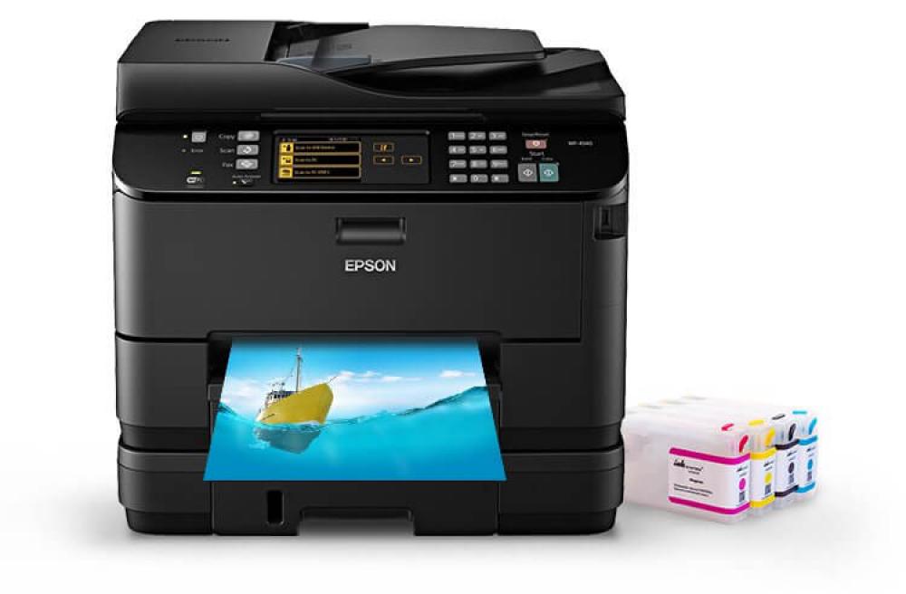 изображение МФУ Epson WorkForce Pro WP-4540 с перезаправляемыми картриджами - изображение 1