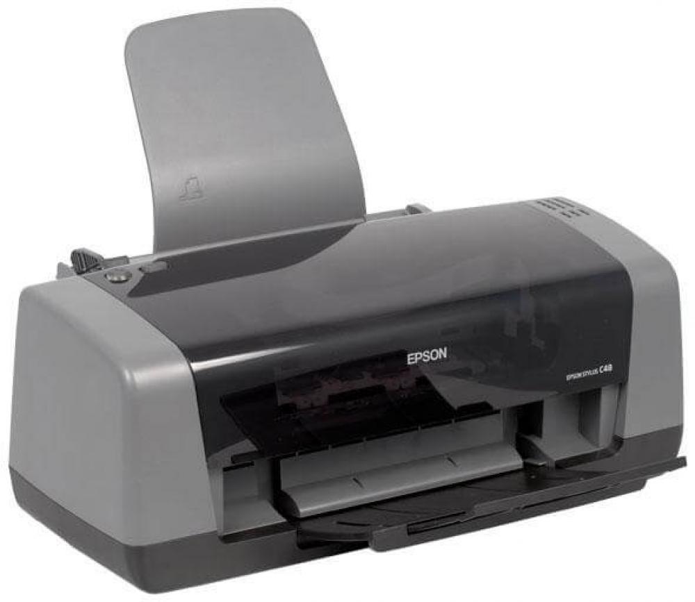 изображение Цветной принтер Epson Stylus C48 с перезаправляемыми картриджами - изображение 1