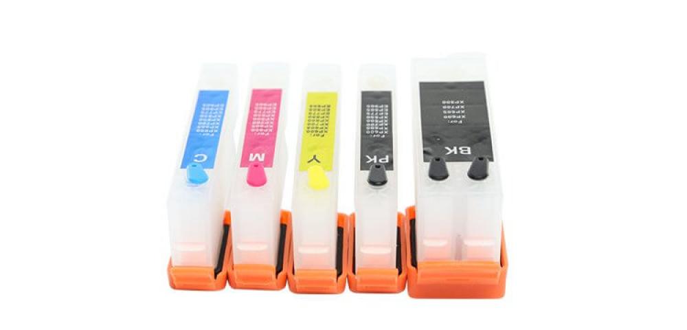 Перезаправляемые картриджи для Epson Expression Premium XP-700 фото - изображение 1