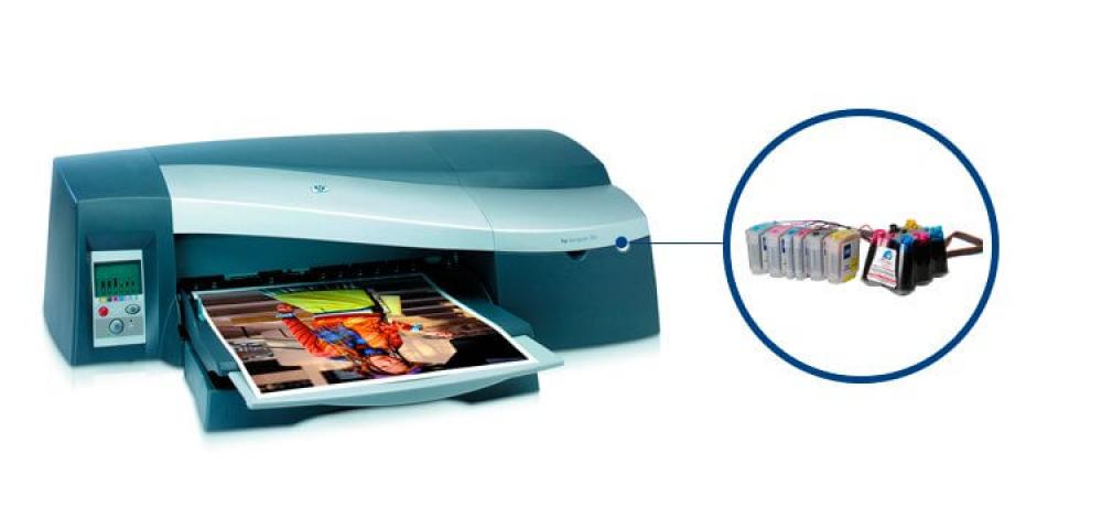 изображение Плоттер HP DesignJet 30 с СНПЧ - изображение 1