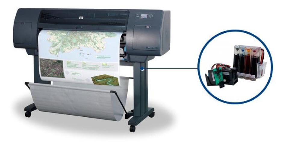 изображение Плоттер HP DesignJet 4020 с СНПЧ - изображение 1