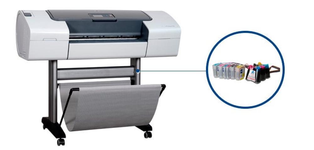 изображение Плоттер HP DesignJet T620 с СНПЧ - изображение 1