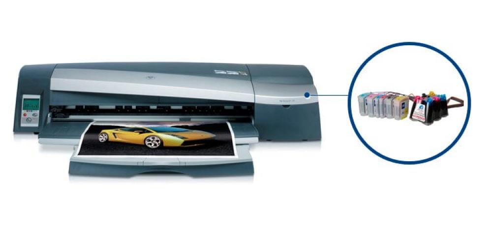 изображение Плоттер HP DesignJet 120 с СНПЧ - изображение 1