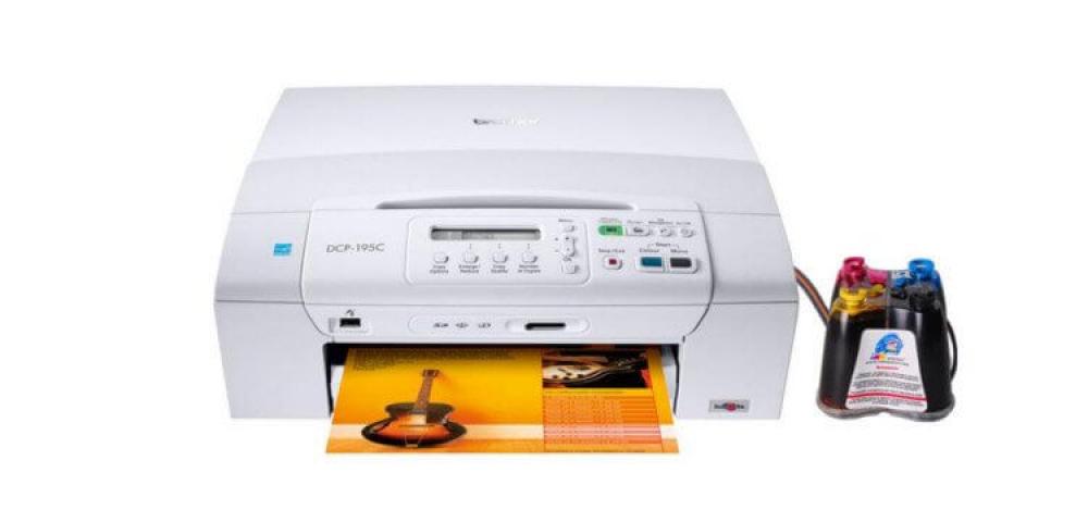 изображение МФУ Brother DCP-195C с СНПЧ - изображение 1