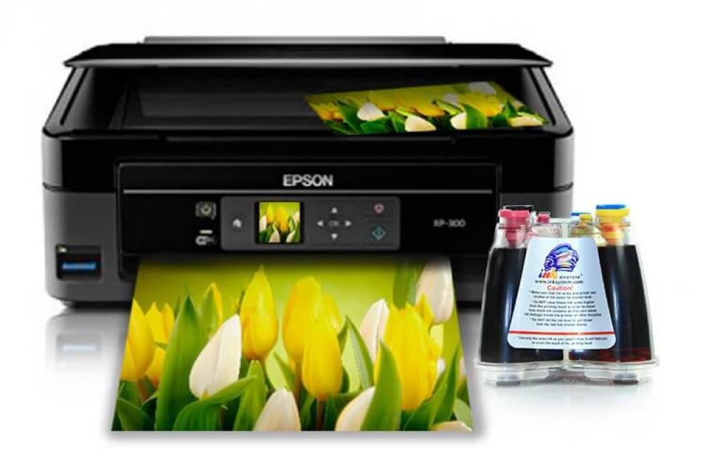 изображение МФУ Epson Expression Home XP-300 Refurbished с СНПЧ - изображение 1