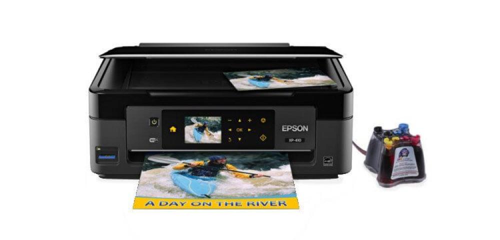 изображение МФУ Epson Expression Home XP-410 с СНПЧ - изображение 1