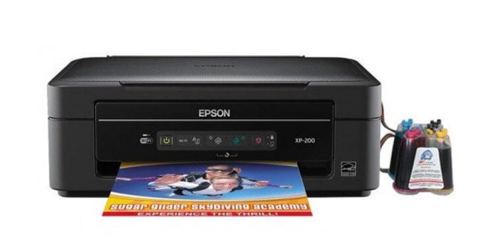 изображение МФУ Epson Expression Home XP-200 Refurbished с СНПЧ - изображение 1
