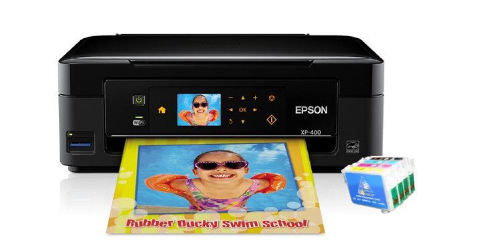 изображение МФУ Epson Expression Home XP-400 Refurbished с перезаправляемыми картриджами - изображение 1