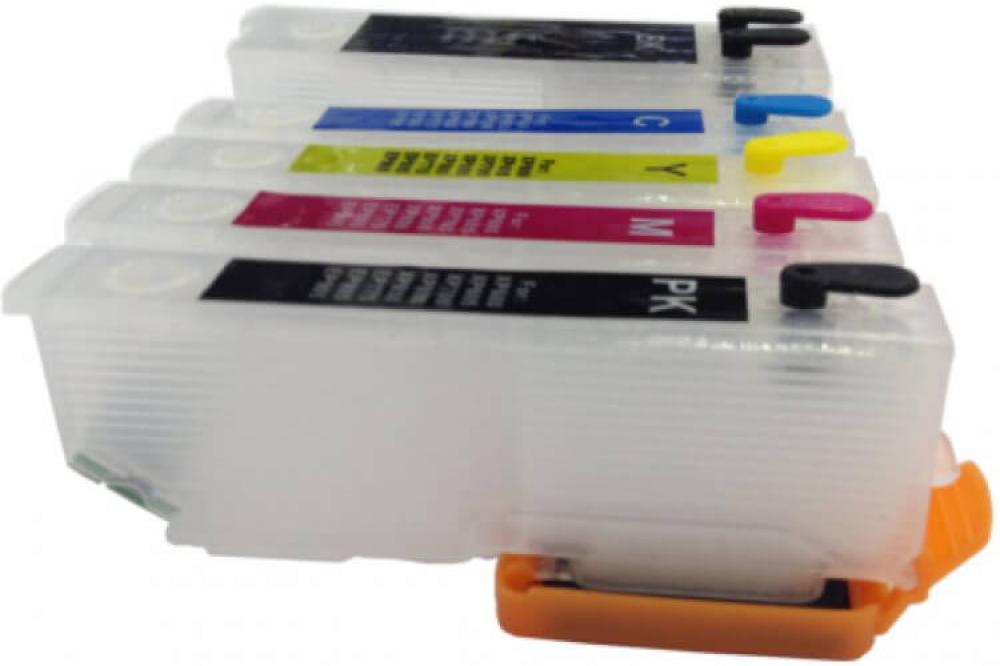 Перезаправляемые картриджи для Epson Expression Premium XP-600 (чип T26) фото - изображение 1