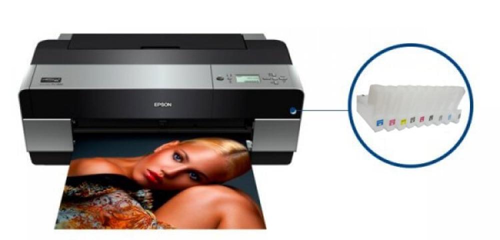 изображение Плоттер Epson Stylus Pro 3880 Refurbished с ПЗК - изображение 1