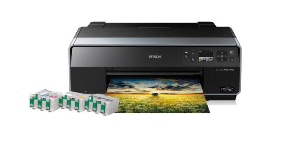 изображение Цветной принтер Epson Stylus Photo R3000 с перезаправляемыми картриджами (Рус) - изображение 1
