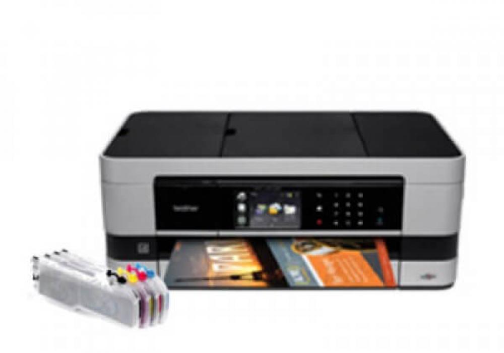 изображение МФУ Brother MFC-J4510DW с перезаправляемыми картриджами - изображение 1