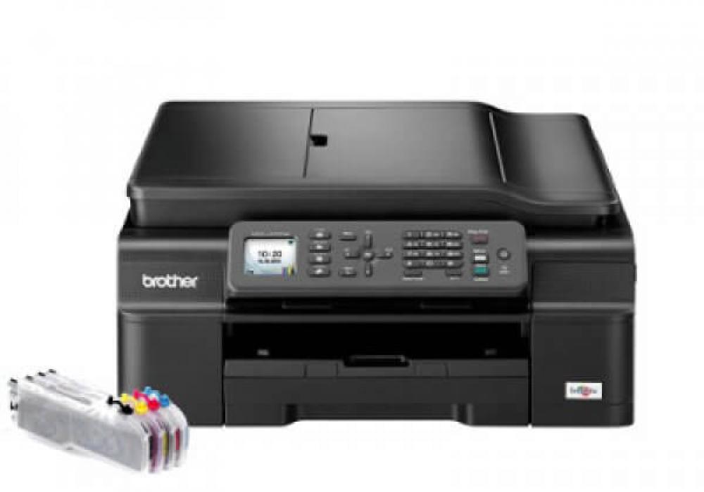 изображение МФУ Brother MFC-J470DW с перезаправляемыми картриджами - изображение 1