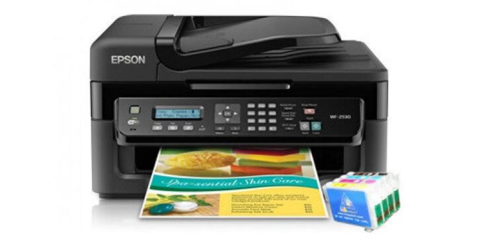 изображение МФУ Epson Workforce WF-2530WF Refurbished с перезаправляемыми картриджами - изображение 1
