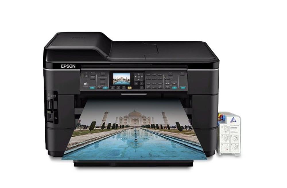 изображение МФУ Epson WorkForce WF-7520 Refurbished с СНПЧ - изображение 1