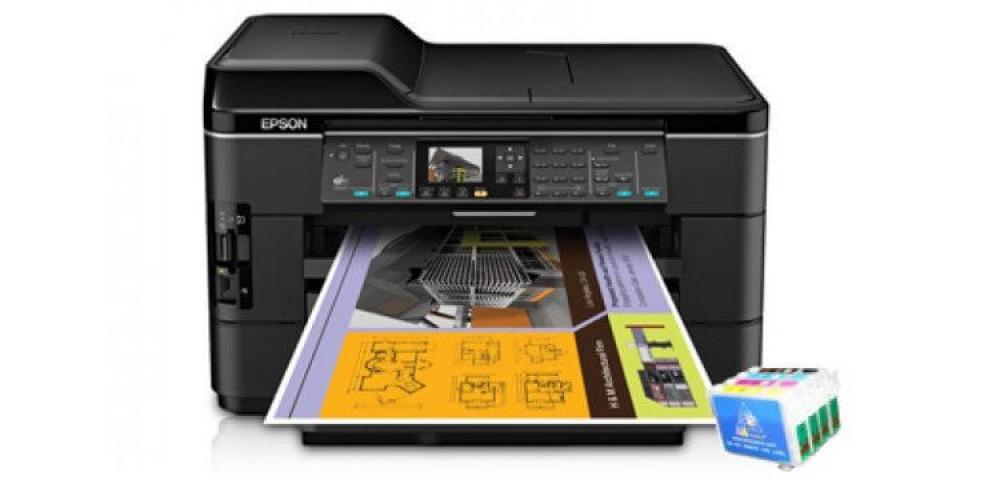 изображение МФУ Epson WorkForce WF-7520 Refurbished с перезаправляемыми картриджами - изображение 1