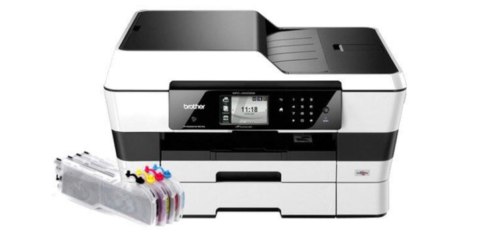изображение МФУ Brother MFC J6920DW с перезаправляемыми картриджами - изображение 1