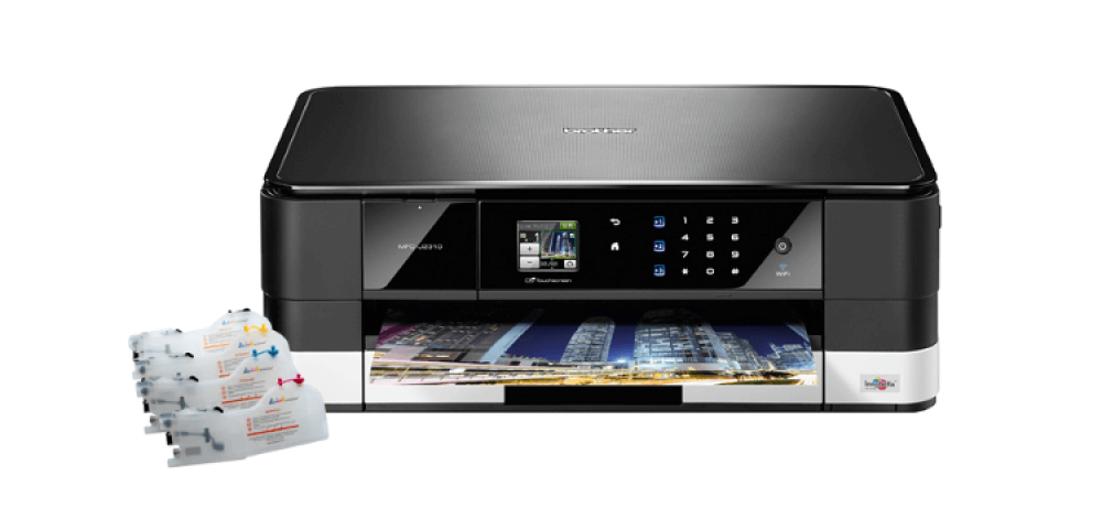 изображение МФУ Brother MFC-J2310 с перезаправляемыми картриджами - изображение 1