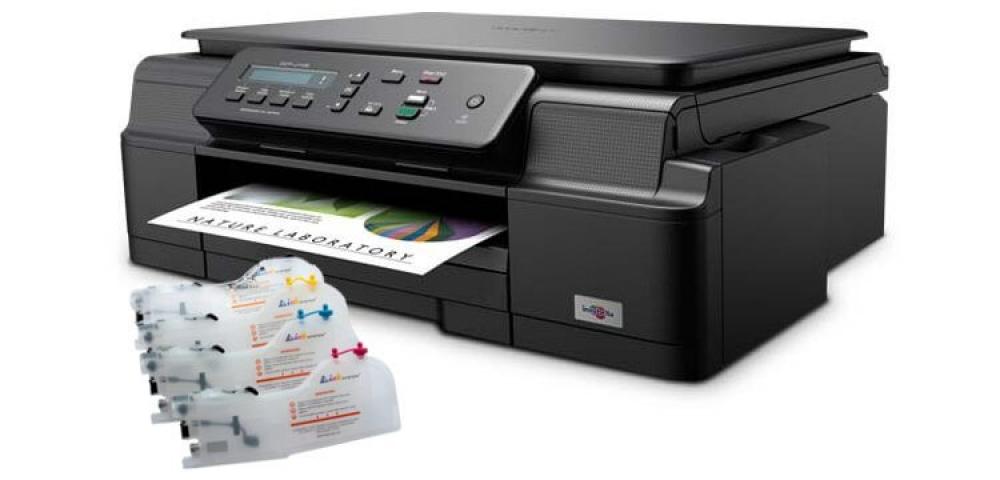 изображение МФУ Brother DCP-J105 с перезаправляемыми картриджами - изображение 1