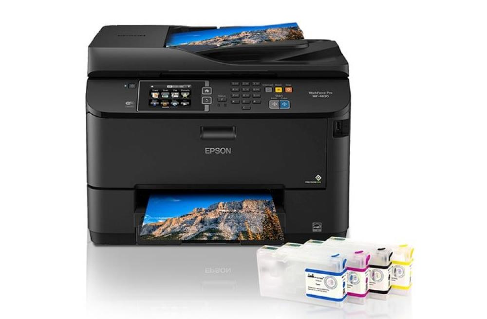 изображение МФУ Epson WorkForce Pro WF-4630 с ПЗК - изображение 1